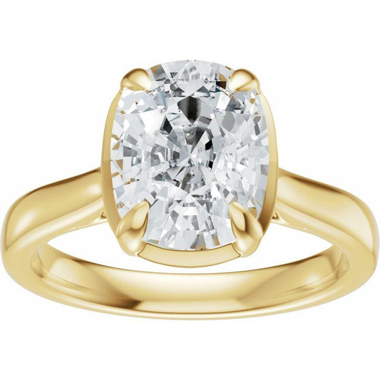 Custom 14K Gold Engagement Ring | Custom Deisgn and Custom Order