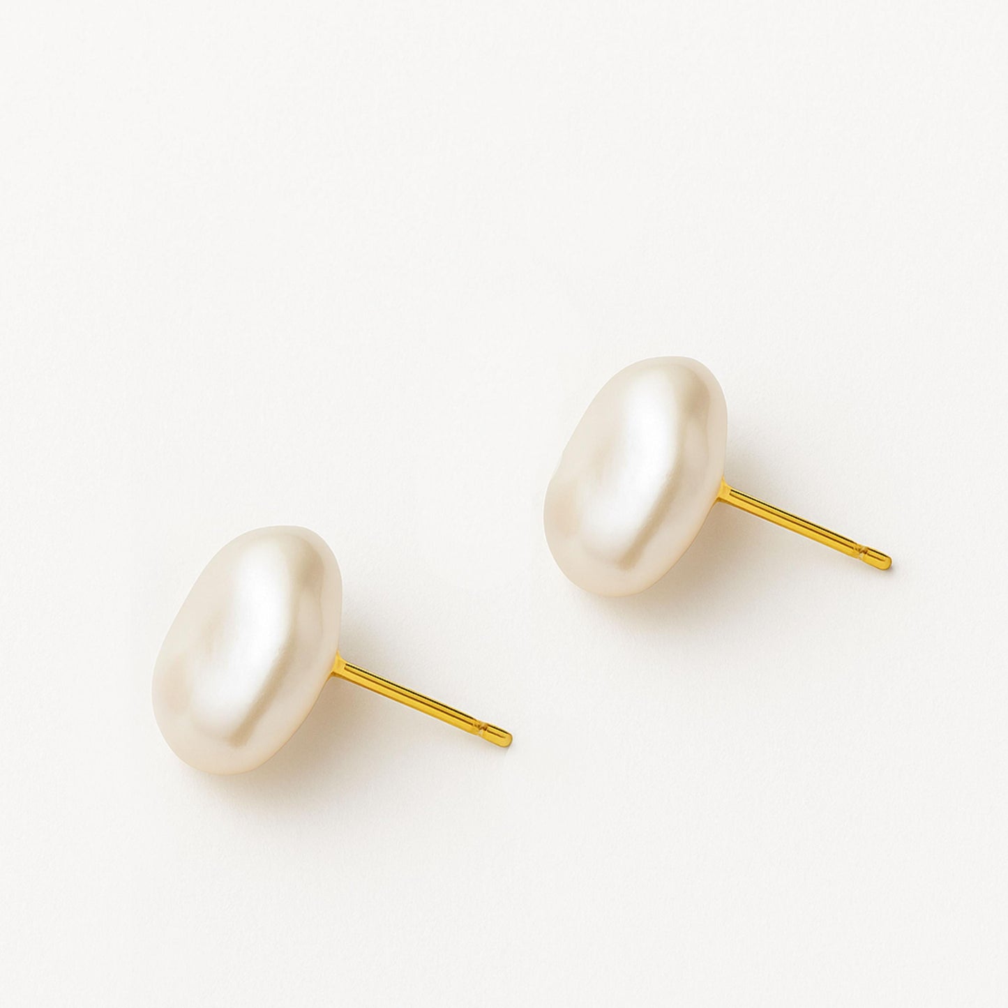Baroque Pearl 6.5mm Stud Earrings