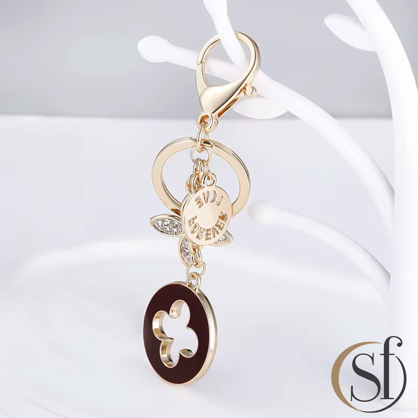 Lucky Clover Keychain