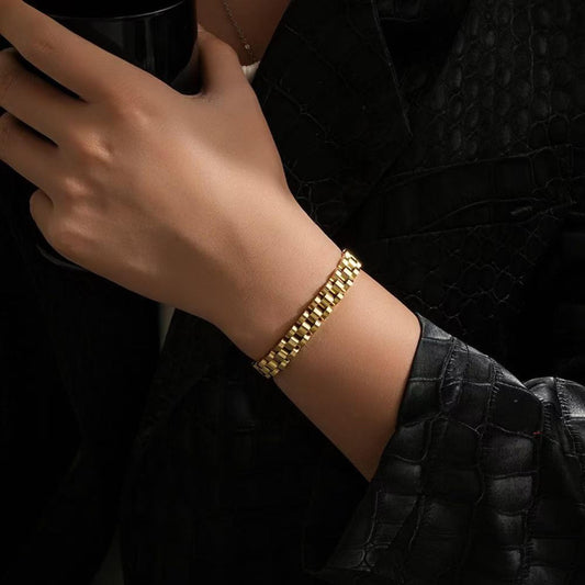 Men’s Stainless Steel Link Bracelet