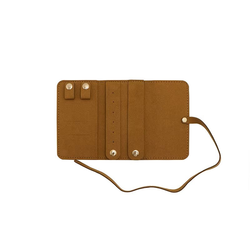 Travel Jewelry Roll Organizer