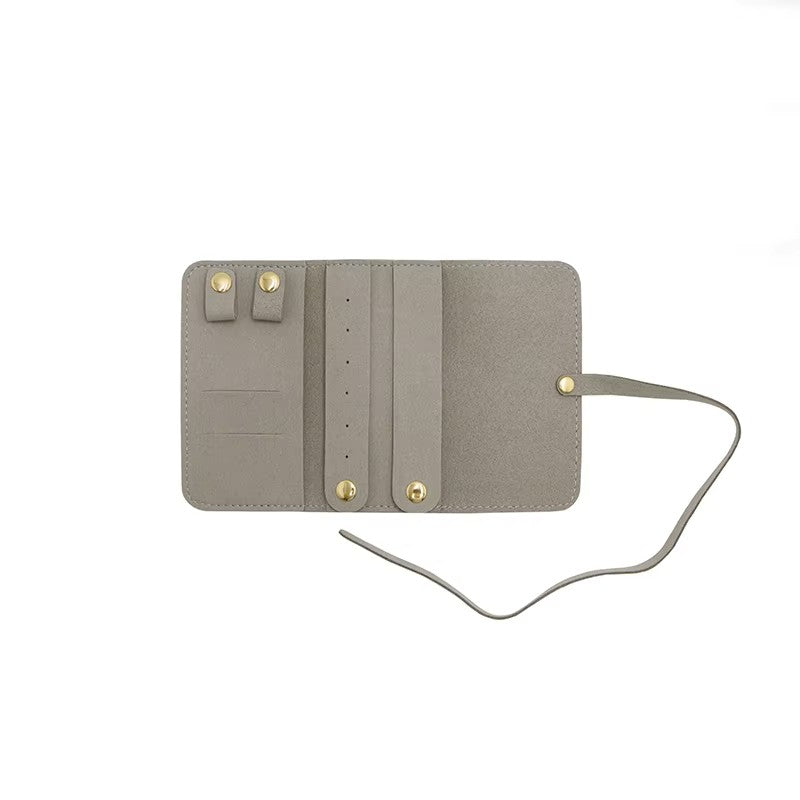 Travel Jewelry Roll Organizer